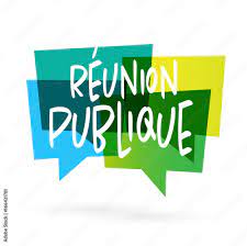 Réunion publiques Pleaux