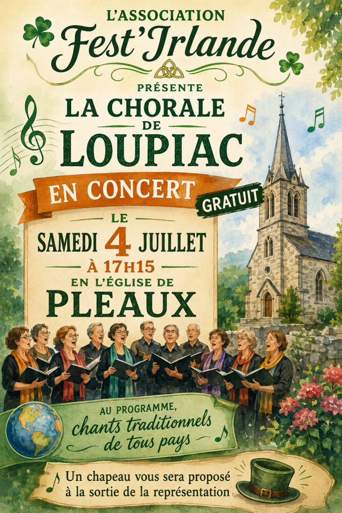 Concert de la chorale de Loupiac